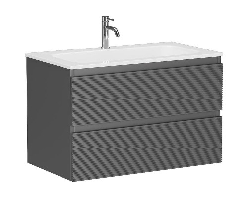 Тумба под раковину Sancos Folk 80 FL80GS подвесная Grey soft