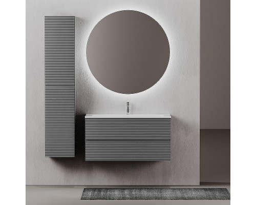 Тумба под раковину Sancos Folk 100 FL100GS подвесная Grey soft