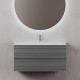 Тумба под раковину Sancos Folk 100 FL100GS подвесная Grey soft