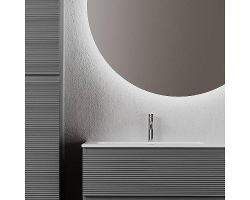 Тумба под раковину Sancos Folk 100 L FL100LGS подвесная Grey soft