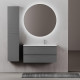 Тумба под раковину Sancos Folk 100 R FL100RGS подвесная Grey soft