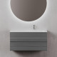 Тумба под раковину Sancos Folk 100 R FL100RGS подвесная Grey soft