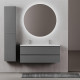 Тумба под раковину Sancos Folk 120 FL120GS подвесная Grey soft
