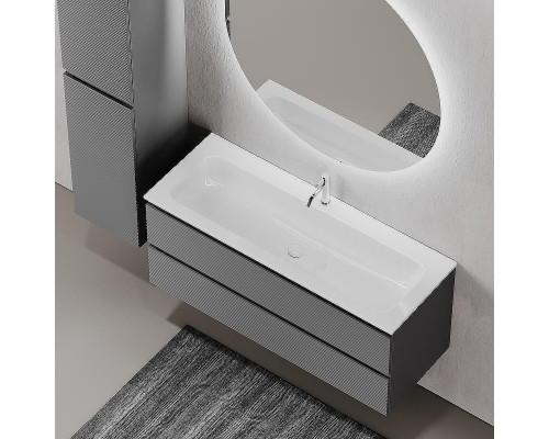 Тумба под раковину Sancos Folk 120 FL120GS подвесная Grey soft
