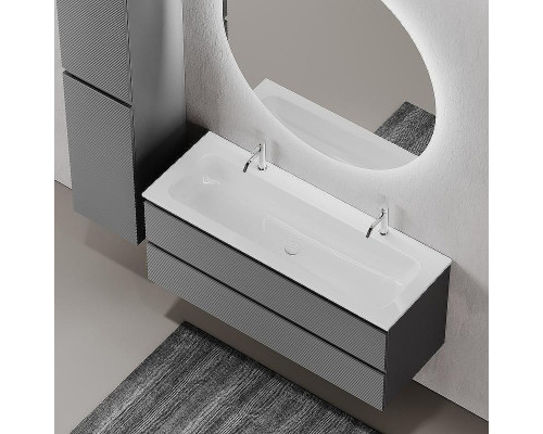 Тумба под раковину Sancos Folk 120 FL120GS подвесная Grey soft