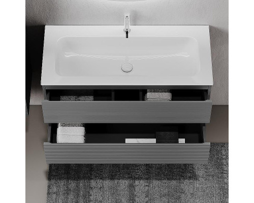 Тумба под раковину Sancos Folk 120 FL120GS подвесная Grey soft