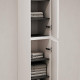 Шкаф пенал Sancos Folk 35 PFL35W подвесной Bianco