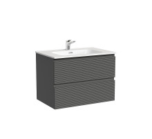 Тумба под раковину Sancos Folk 70 FL70GS подвесная Grey soft