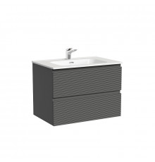 Тумба под раковину Sancos Folk 70 FL70GS подвесная Grey soft