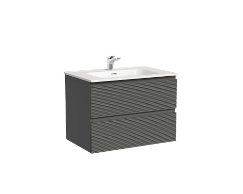 Тумба под раковину Sancos Folk 70 FL70GS подвесная Grey soft