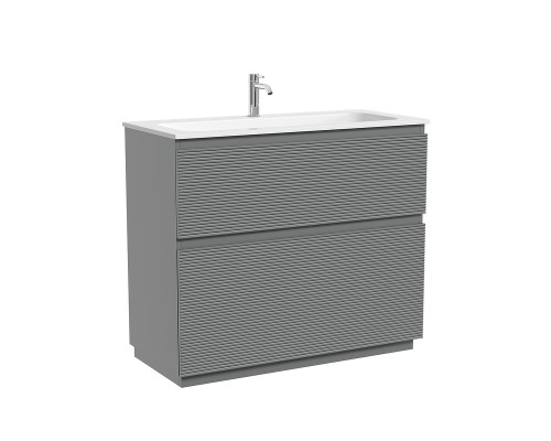 Тумба под раковину Sancos Folk Floor 100 FL100FES цвет Ergraut soft