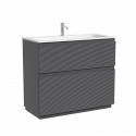 Тумба под раковину Sancos Folk Floor 100 FL100FGS цвет Grey soft