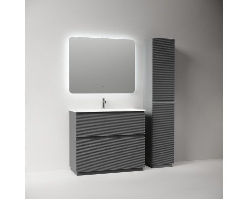 Тумба под раковину Sancos Folk Floor 100 FL100FGS цвет Grey soft