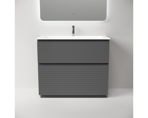 Тумба под раковину Sancos Folk Floor 100 FL100FGS цвет Grey soft