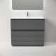 Тумба под раковину Sancos Folk Floor 100 FL100FGS цвет Grey soft