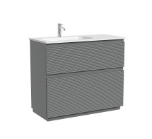 Тумба под раковину Sancos Folk Floor 100 L FL100FLES цвет Ergraut soft