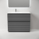 Тумба под раковину Sancos Folk Floor 100 L FL100FLGS цвет Grey soft