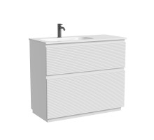 Тумба под раковину Sancos Folk Floor 100 L FL100FLW цвет Bianco