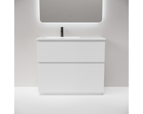 Тумба под раковину Sancos Folk Floor 100 L FL100FLW цвет Bianco