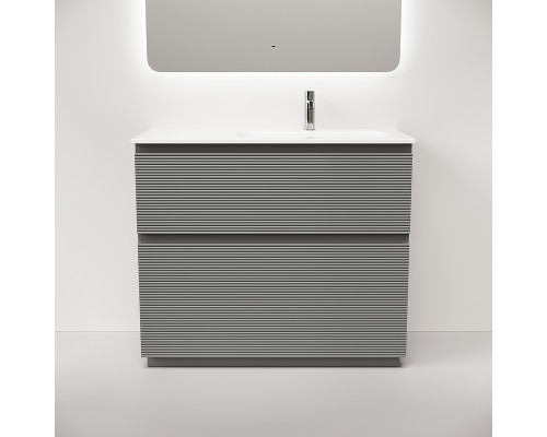 Тумба под раковину Sancos Folk Floor 100 R FL100FRES цвет Ergraut soft