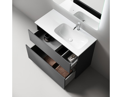 Тумба под раковину Sancos Folk Floor 100 R FL100FRGS цвет Grey soft