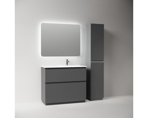 Тумба под раковину Sancos Folk Floor 100 R FL100FRGS цвет Grey soft