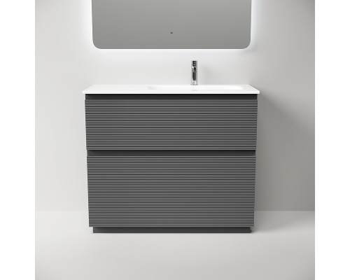 Тумба под раковину Sancos Folk Floor 100 R FL100FRGS цвет Grey soft