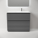 Тумба под раковину Sancos Folk Floor 100 R FL100FRGS цвет Grey soft
