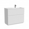 Тумба под раковину Sancos Folk Floor 100 R FL100FRW цвет Bianco