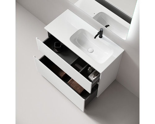 Тумба под раковину Sancos Folk Floor 100 R FL100FRW цвет Bianco