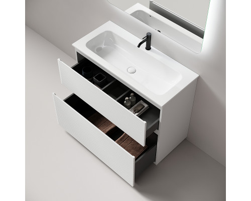 Тумба под раковину Sancos Folk Floor 100 FL100FW цвет Bianco