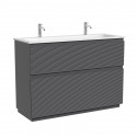 Тумба под раковину Sancos Folk Floor 120 FL120FGS цвет Grey soft
