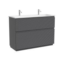 Тумба под раковину Sancos Folk Floor 120 FL120FGS цвет Grey soft