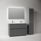 Тумба под раковину Sancos Folk Floor 120 FL120FGS цвет Grey soft