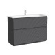 Тумба под раковину Sancos Folk Floor 120 FL120FGS цвет Grey soft