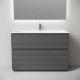 Тумба под раковину Sancos Folk Floor 120 FL120FGS цвет Grey soft