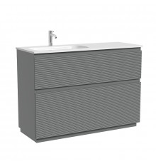 Тумба под раковину Sancos Folk Floor 120 L FL120FLES цвет Ergraut soft