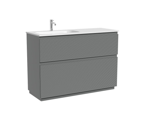 Тумба под раковину Sancos Folk Floor 120 L FL120FLES цвет Ergraut soft