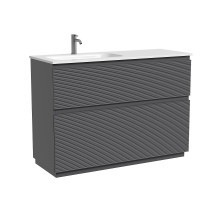 Тумба под раковину Sancos Folk Floor 120 L FL120FLGS цвет Grey soft