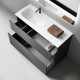 Тумба под раковину Sancos Folk Floor 120 L FL120FLGS цвет Grey soft