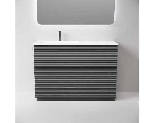 Тумба под раковину Sancos Folk Floor 120 L FL120FLGS цвет Grey soft