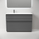 Тумба под раковину Sancos Folk Floor 120 L FL120FLGS цвет Grey soft