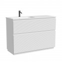 Тумба под раковину Sancos Folk Floor 120 L FL120FLW цвет Bianco