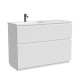 Тумба под раковину Sancos Folk Floor 120 L FL120FLW цвет Bianco