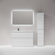 Тумба под раковину Sancos Folk Floor 120 L FL120FLW цвет Bianco