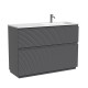 Тумба под раковину Sancos Folk Floor 120 R FL120FRGS цвет Grey soft