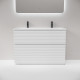 Тумба под раковину Sancos Folk Floor 120 FL120FW цвет Bianco