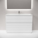 Тумба под раковину Sancos Folk Floor 120 FL120FW цвет Bianco