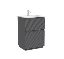 Тумба под раковину Sancos Folk Floor 60 FL60FGS цвет Grey soft
