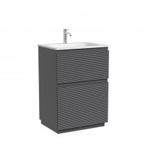Тумба под раковину Sancos Folk Floor 60 FL60FGS цвет Grey soft